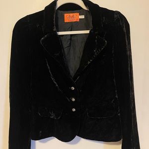 Juicy Couture Velvet Blazer NWOT